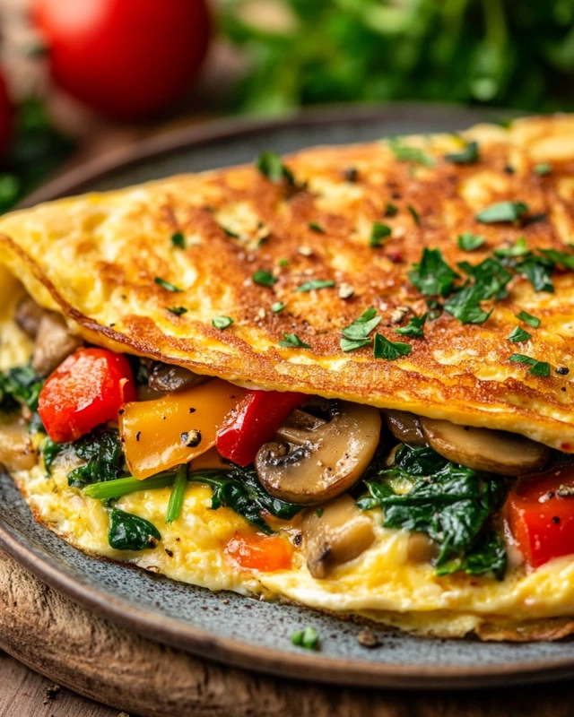 vegetable omelet