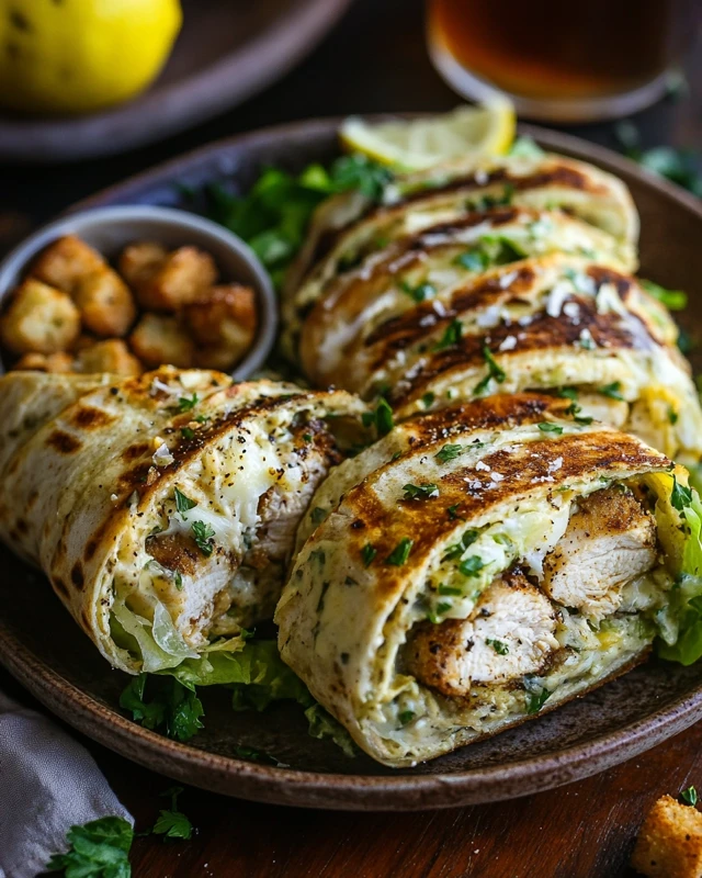 Chicken Caesar Wrap