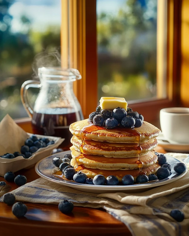 Blueberry Pancake Recipe