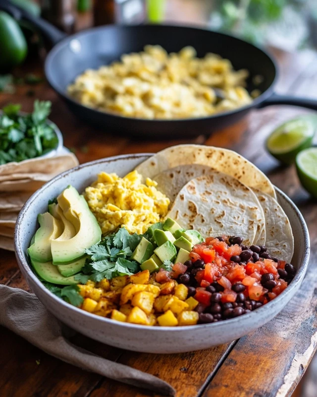 Breakfast Burrito Bowl