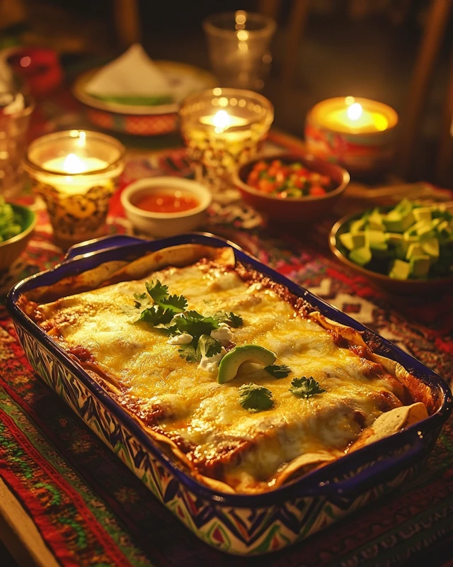 Vegetarian Enchiladas